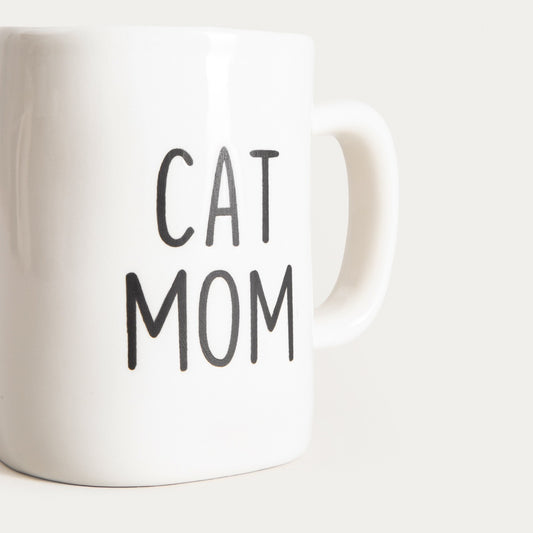 BEHE Cat Mom Ceramic Mug 0.55L