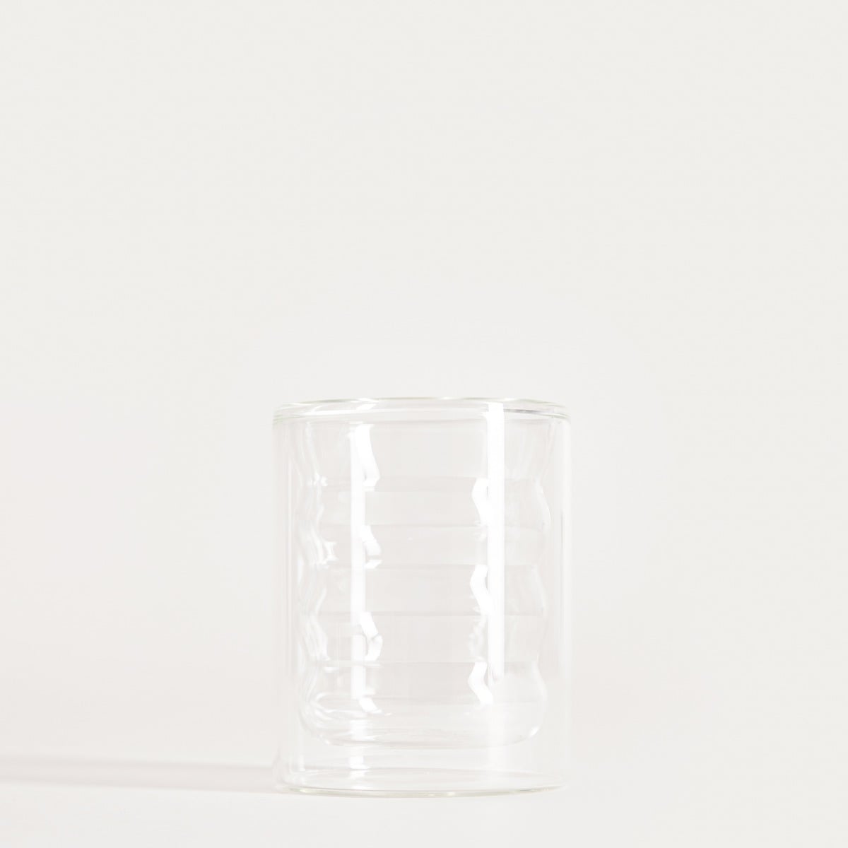 CEMBRA BUBBLY Double Wall Glass Set, 2 Pieces, 0.25L