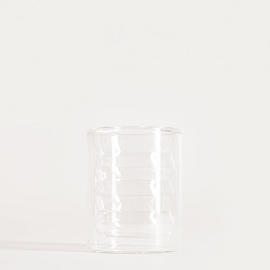 CEMBRA BUBBLY Double Wall Glass Set, 2 Pieces, 0.25L