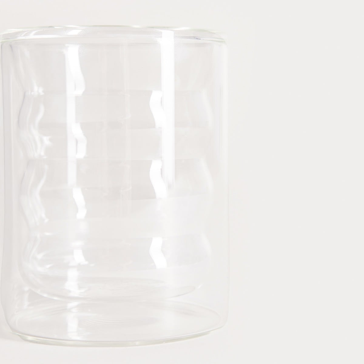 CEMBRA BUBBLY Double Wall Glass Set, 2 Pieces, 0.25L