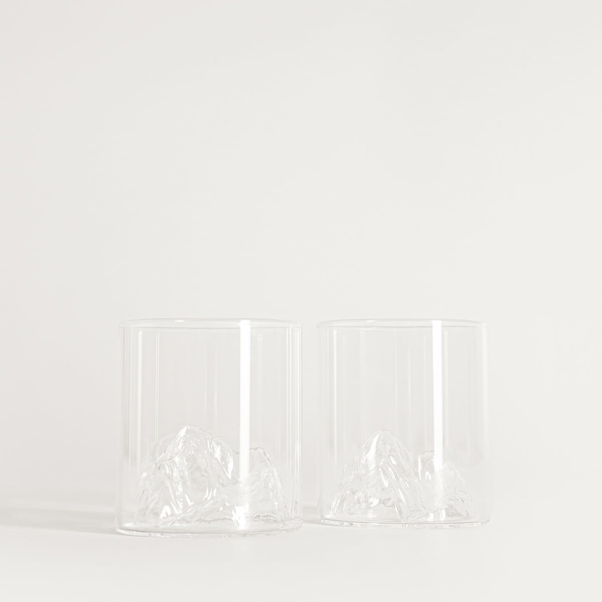 ALCOLE Whisky Glass Set, 2 Pieces, 0.3L Borosilicate Glass