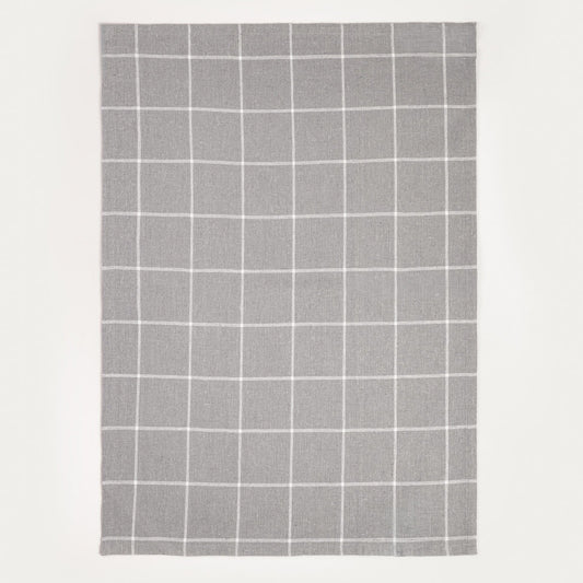 Morgan Grey Kitchen Towels Set of 3 - 45x65 cm Each