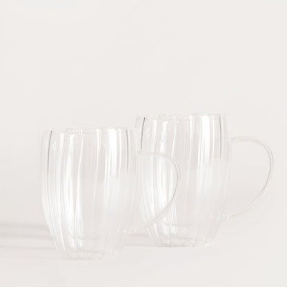 CEMBRA Double Wall Glass Set, 2 Pieces, 0.3L Each
