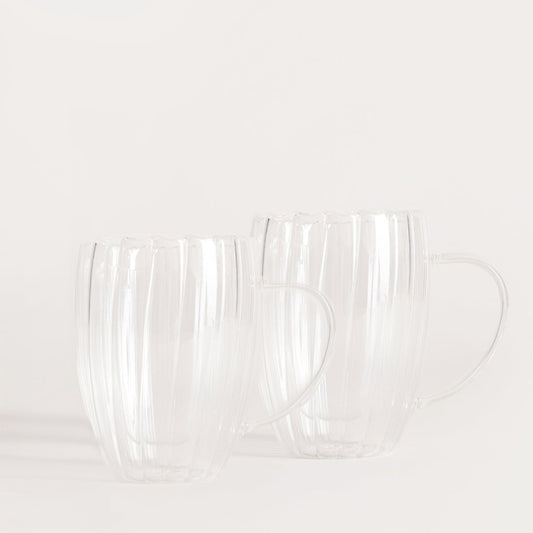 CEMBRA Double Wall Glass Set, 2 Pieces, 0.3L Each