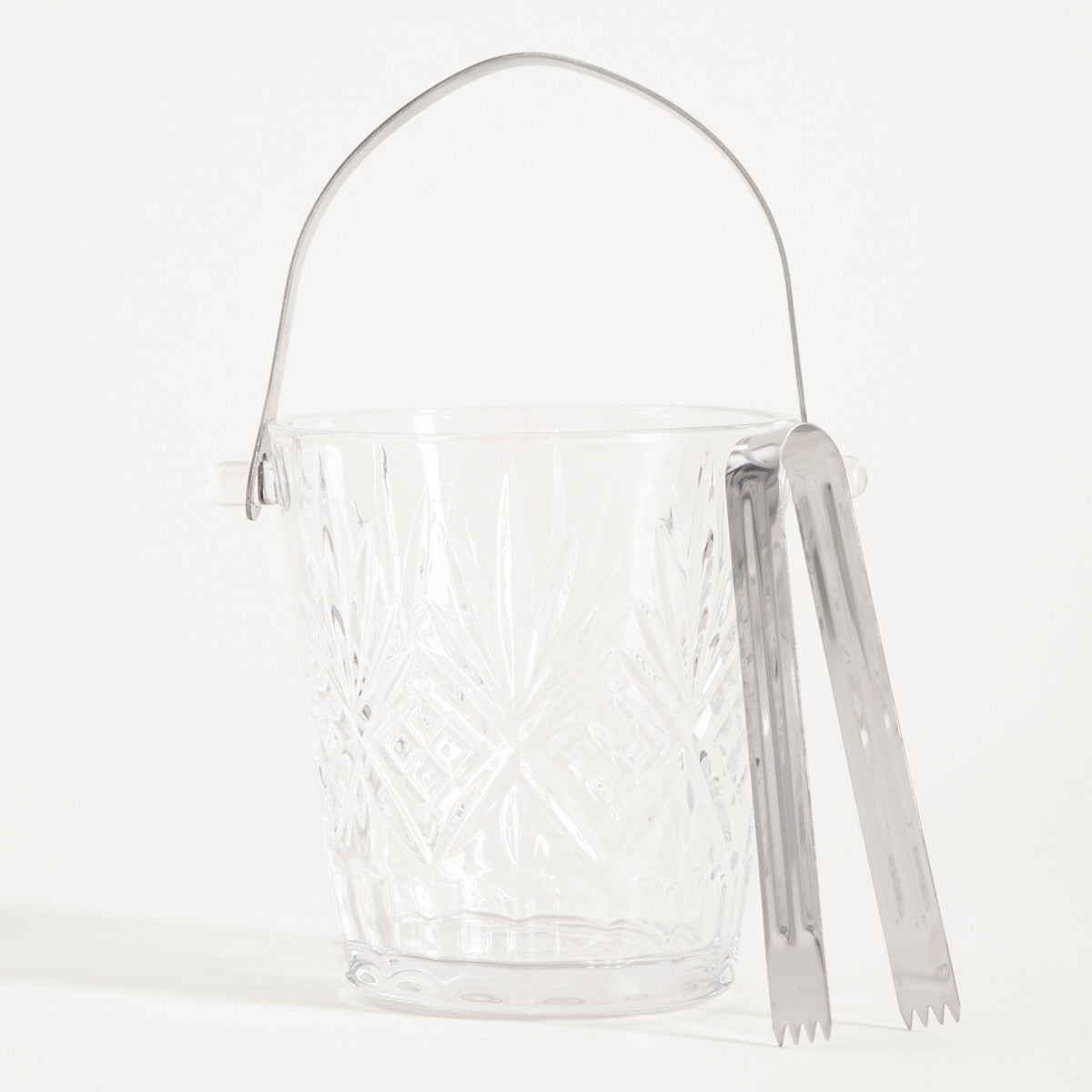 Glass bucket MIRRA Glass Ice Bucket 0.9L