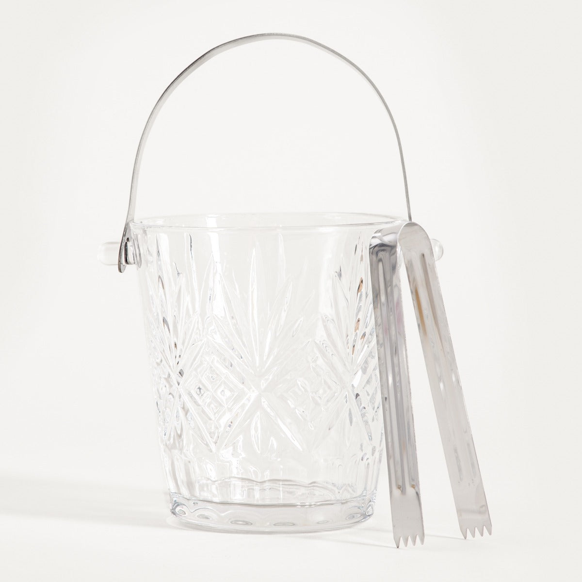 Glass bucket MIRRA Glass Ice Bucket 0.9L