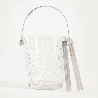 Glass bucket MIRRA Glass Ice Bucket 0.9L