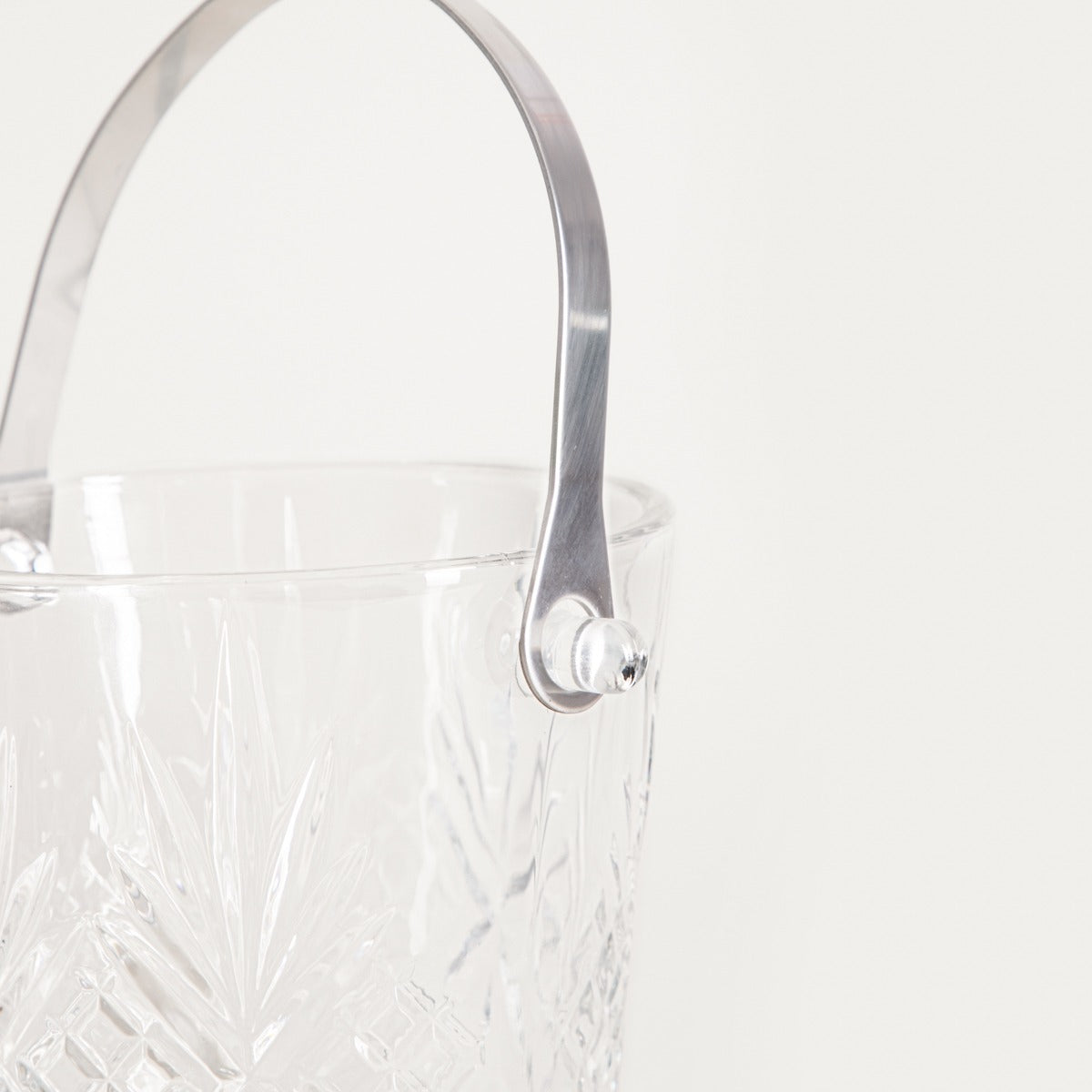 Glass bucket MIRRA Glass Ice Bucket 0.9L