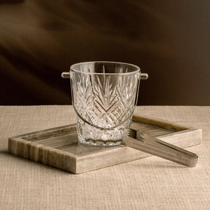 Glass bucket MIRRA Glass Ice Bucket 0.9L