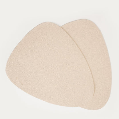 FEMELO Ecru Table Mats Set of 2 - 38x30 cm