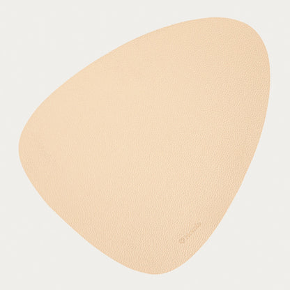 FEMELO Beige Table Mats Set of 2 - 38 cm Dining Pads