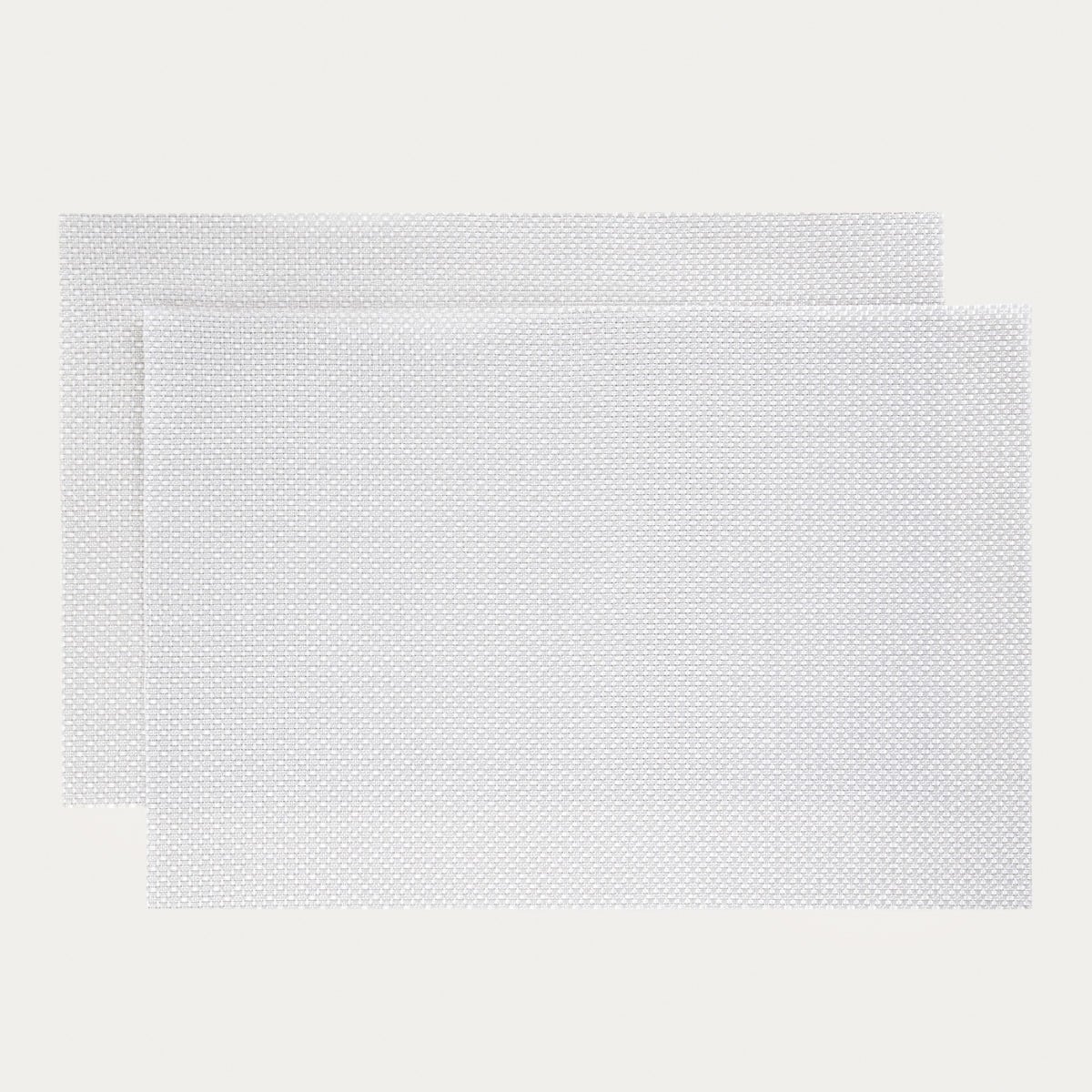 GLAMO Silver Table Mats Set of 2 - 30x45 cm