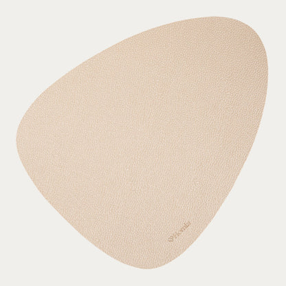 FEMELO Gold Table Mats Set of 2, 38x30cm