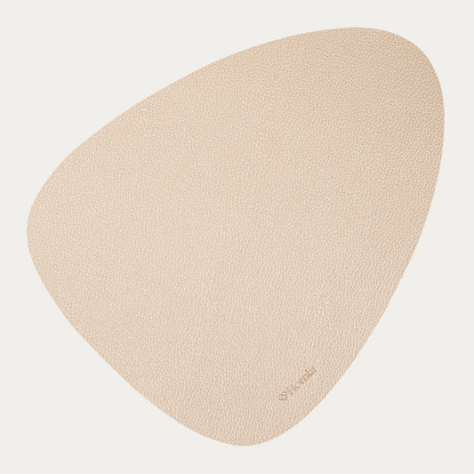 FEMELO Gold Table Mats Set of 2, 38x30cm