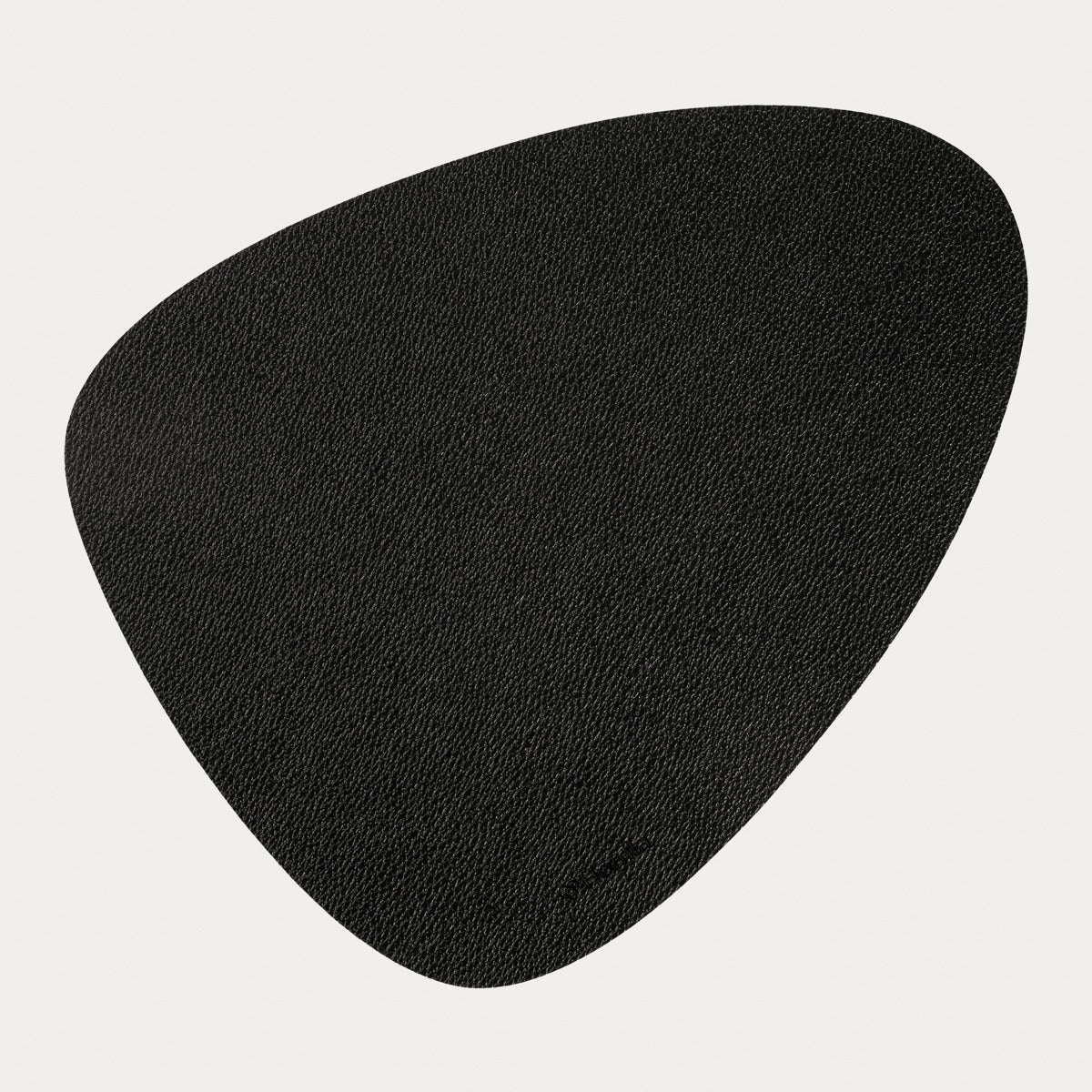 FEMELO Black Table Mats Set of 2, 38x30 cm