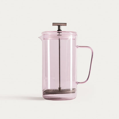 LATTRICE Pink Glass Brewer 1L
