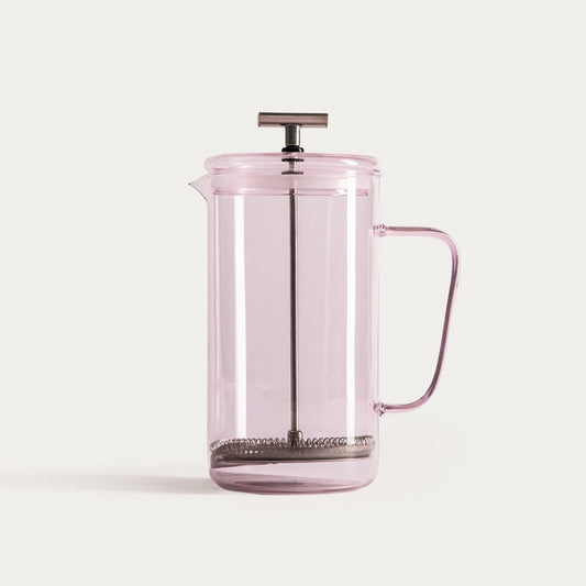 LATTRICE Pink Glass Brewer 1L