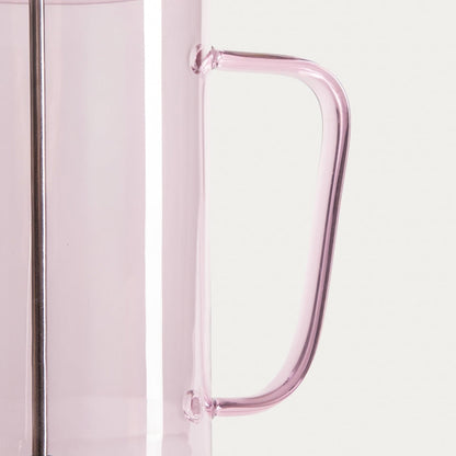 LATTRICE Pink Glass Brewer 1L