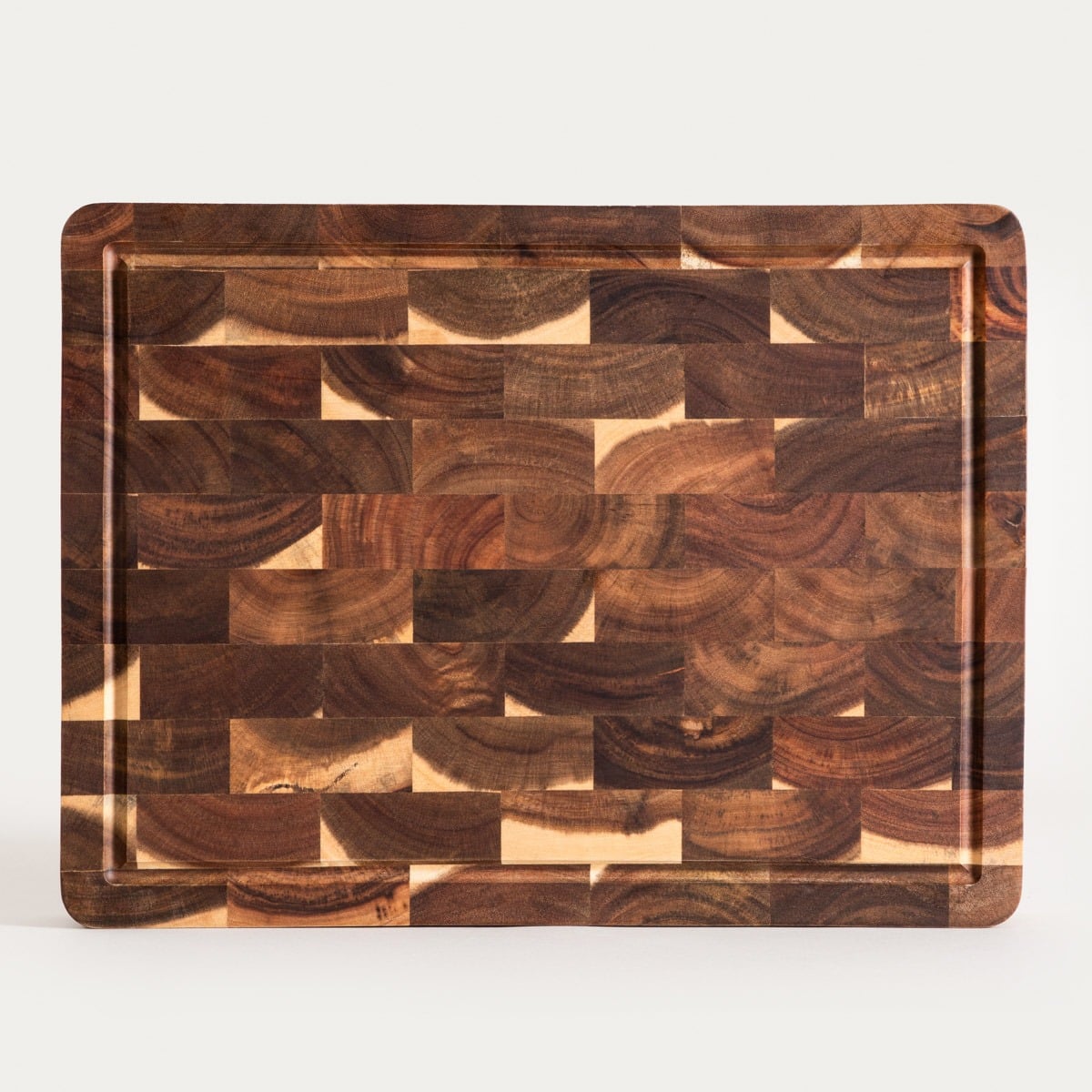 Acacia block Acacia Cutting Block NAVIRE 40.5x34 cm with Juice Groove