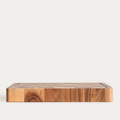 Acacia block Acacia Cutting Block NAVIRE 40.5x34 cm with Juice Groove
