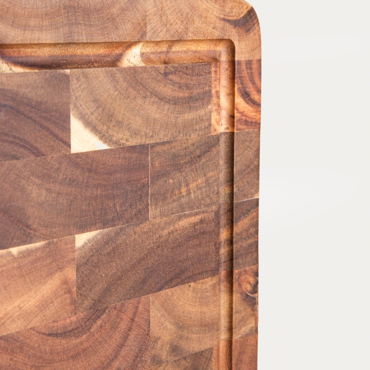 Acacia block Acacia Cutting Block NAVIRE 40.5x34 cm with Juice Groove