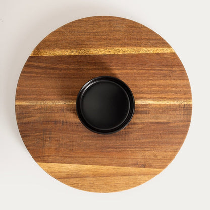 FRESCA Serving Board with Ceramic Bowl 35x35x1.5 cm