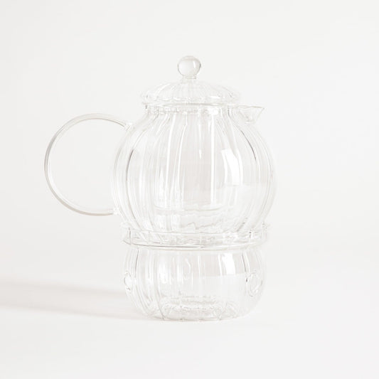 SENZA Glass Tea Infuser with Warmer 1L