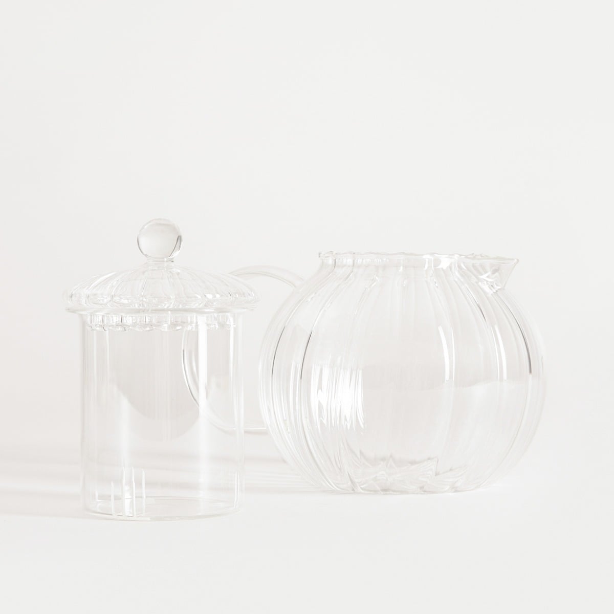 Teapot SENZA Glass Tea Infuser with Warmer 1L