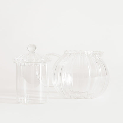Teapot SENZA Glass Tea Infuser with Warmer 1L