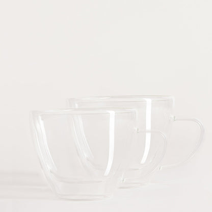 CEMBRA Double Wall Glass Set, 2 Pieces, 0.23L
