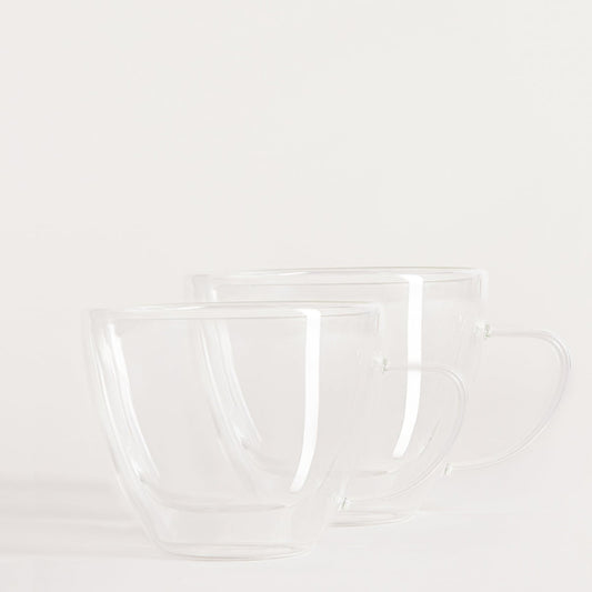 CEMBRA Double Wall Glass Set, 2 Pieces, 0.23L