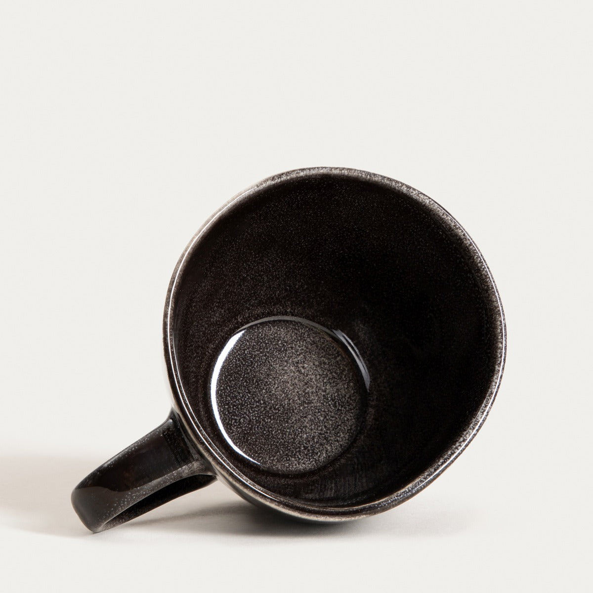 SMINJA Black Ceramic Mug 0.45L
