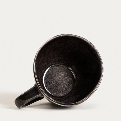 SMINJA Black Ceramic Mug 0.45L