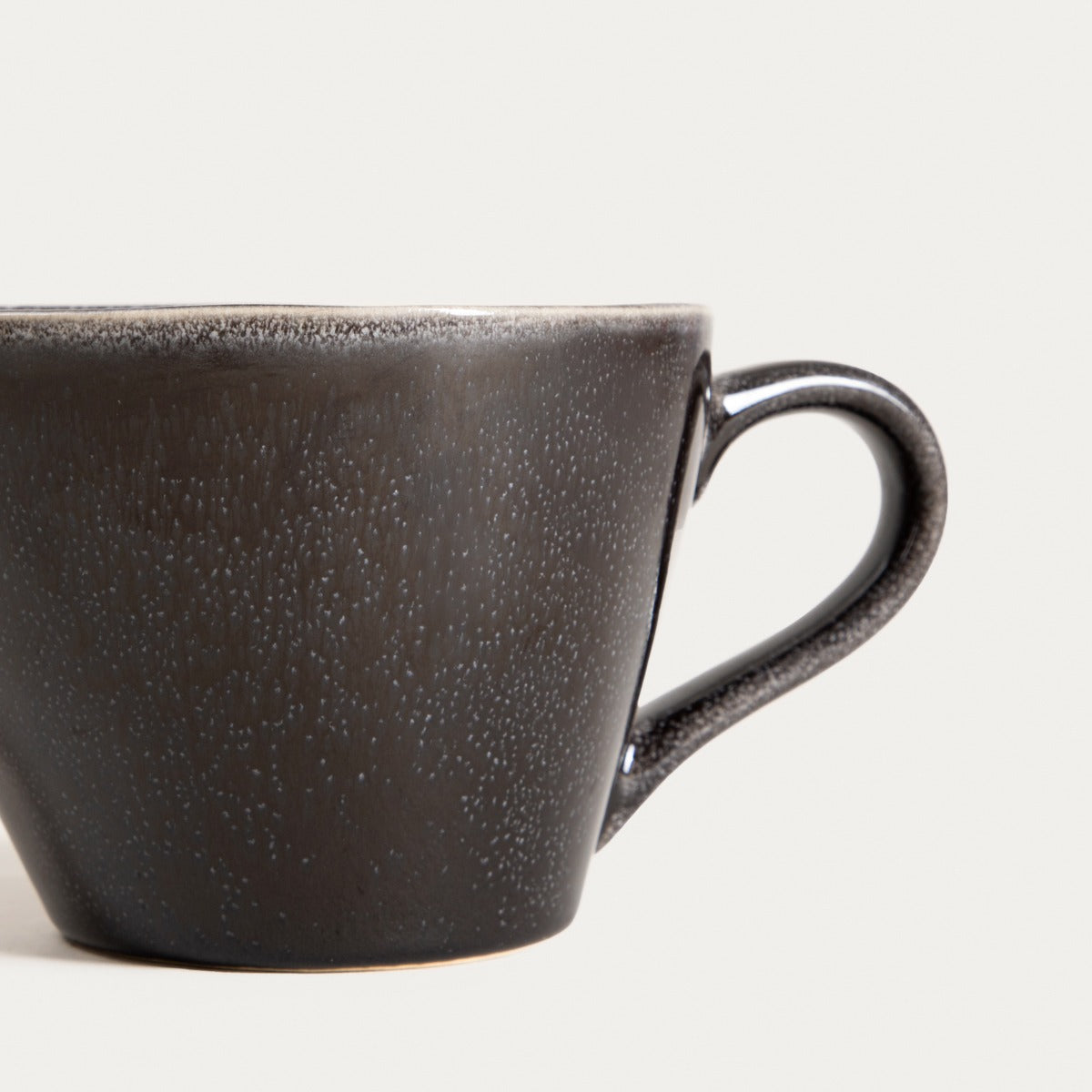 SMINJA Black Ceramic Mug 0.45L