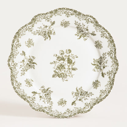 LOURRY Green Dinner Plate 27cm Porcelain