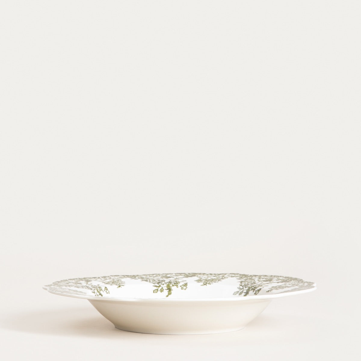 LOURRY Deep Green Plate 22 cm Porcelain