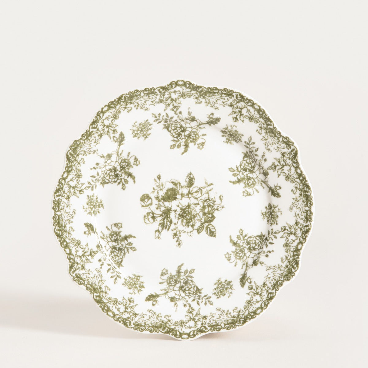 LOURRY Green Dessert Plate 19 cm