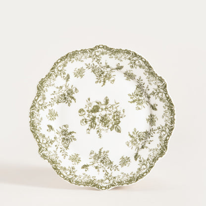 LOURRY Green Dessert Plate 19 cm