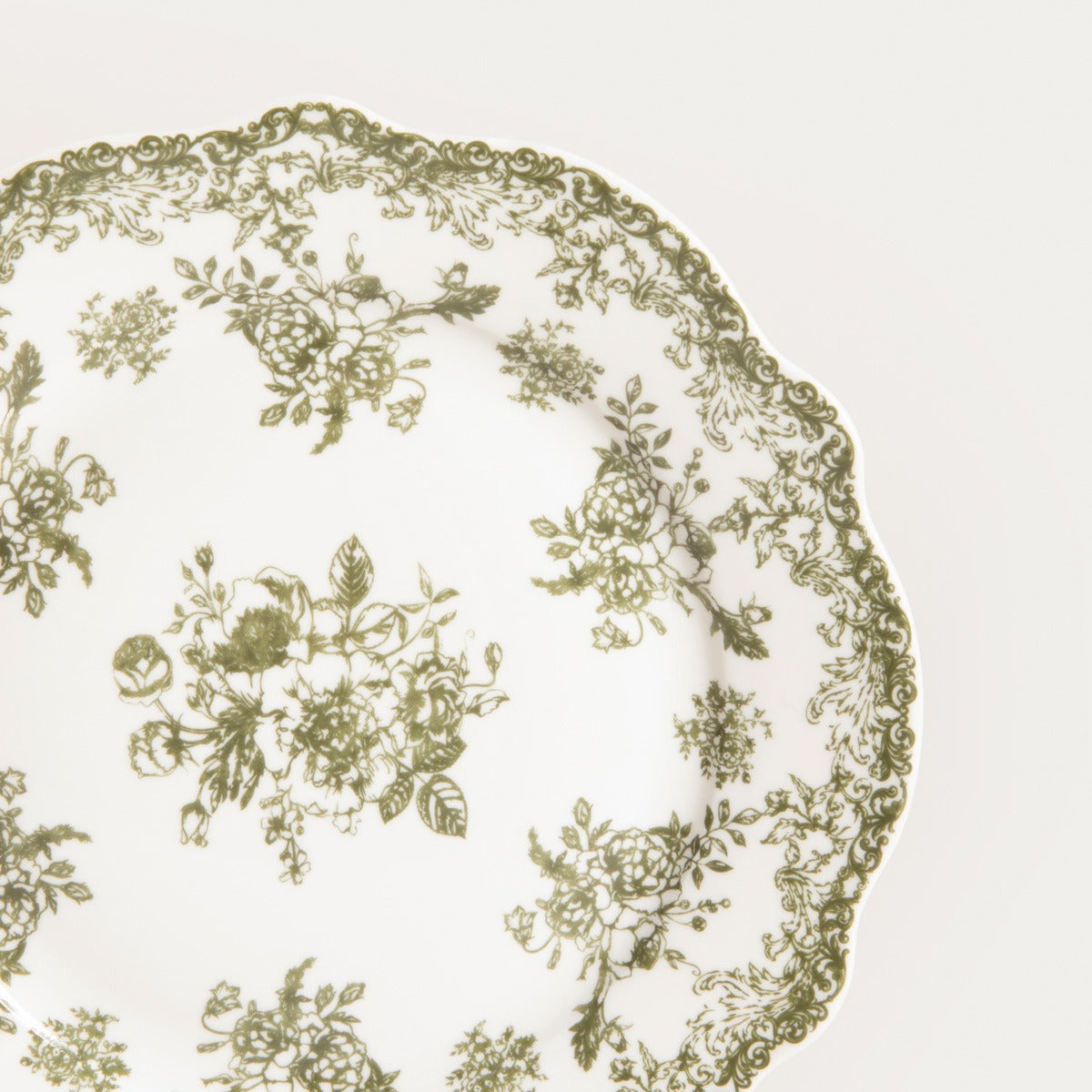 LOURRY Green Dessert Plate 19 cm