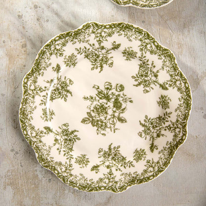 LOURRY Green Dessert Plate 19 cm