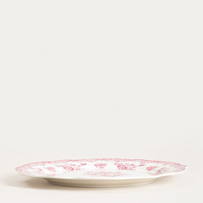 LOURRY Red Dinner Plate 27 cm Porcelain