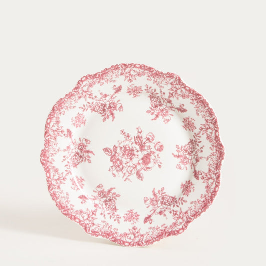 LOURRY Red Dessert Plate 19 cm