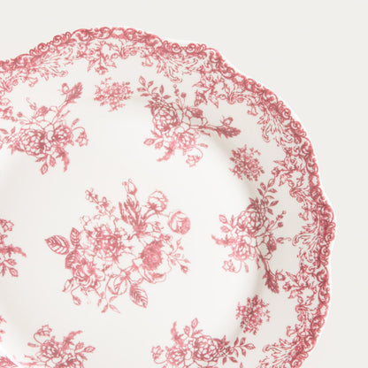 LOURRY Red Dessert Plate 19 cm