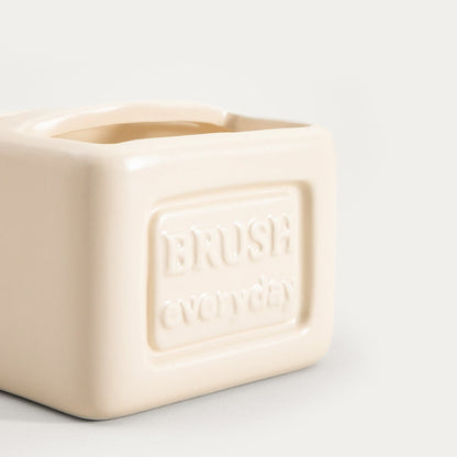 SYLAN Cream Sponge Container 12x10x12cm
