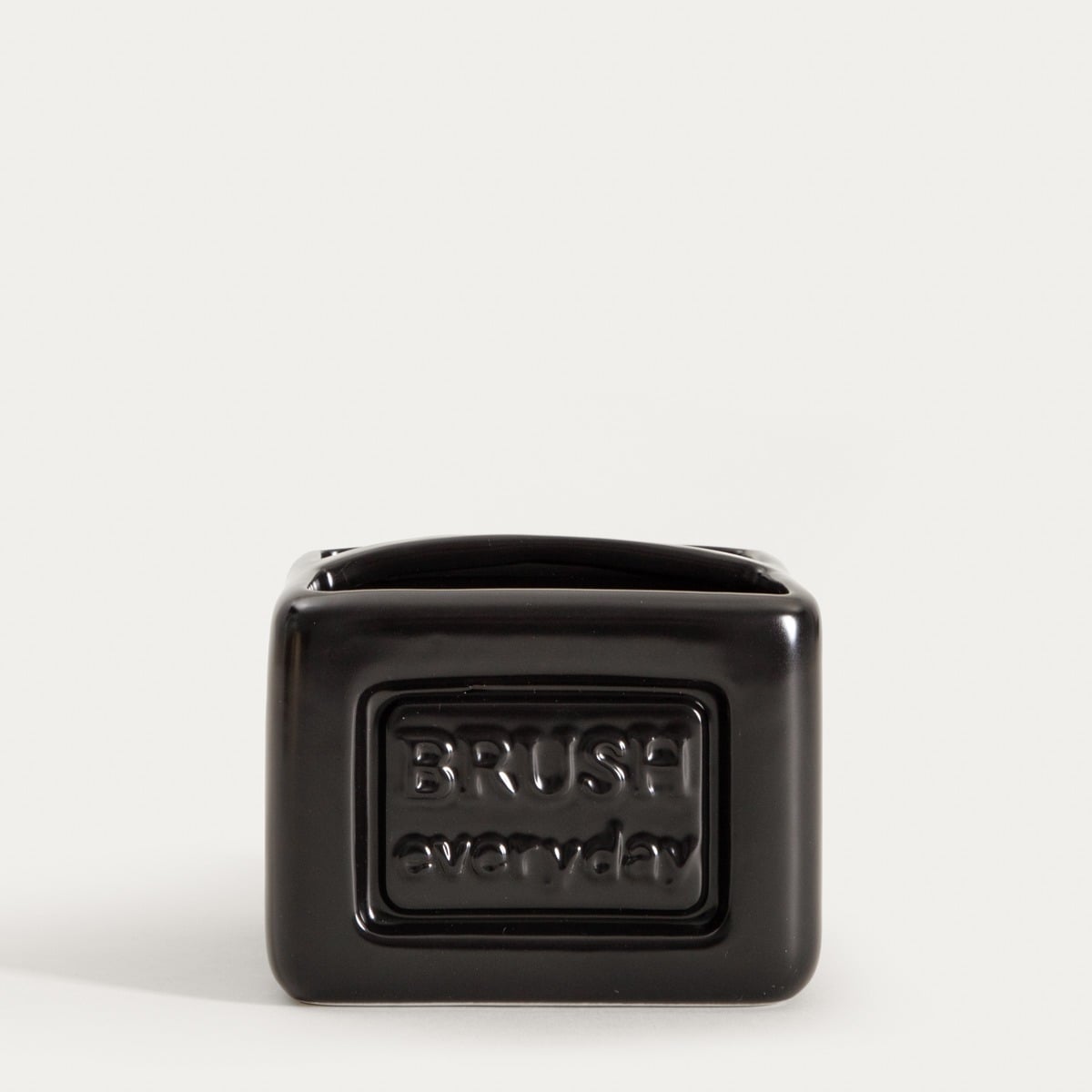 SYLAN Black Sponge Container 12x10x12cm