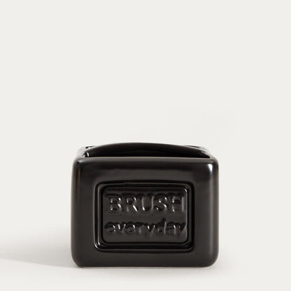 SYLAN Black Sponge Container 12x10x12cm