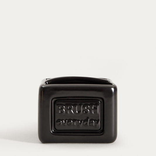 SYLAN Black Sponge Container 12x10x12cm