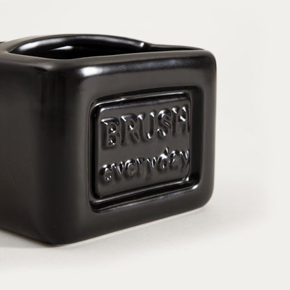 SYLAN Black Sponge Container 12x10x12cm