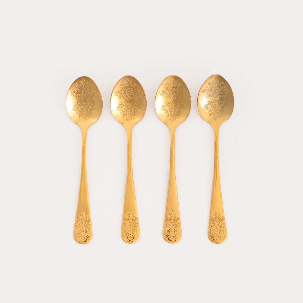 Set of teaspoons Regalia Gold Teaspoons Set of 4 - Stainless Steel Cutlery