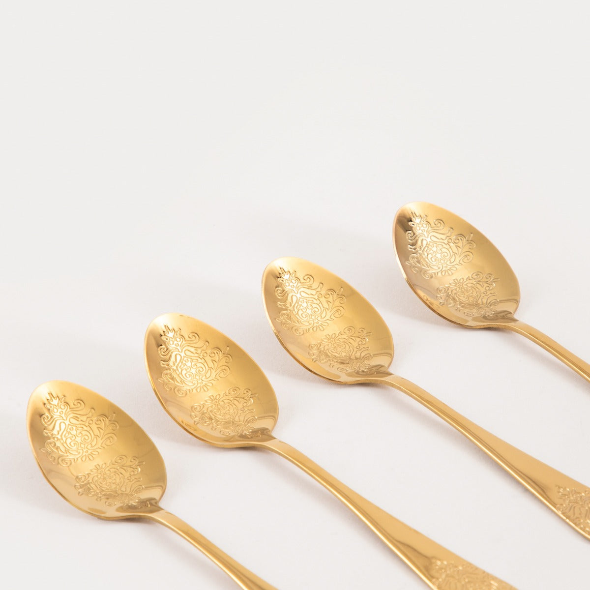Set of teaspoons Regalia Gold Teaspoons Set of 4 - Stainless Steel Cutlery